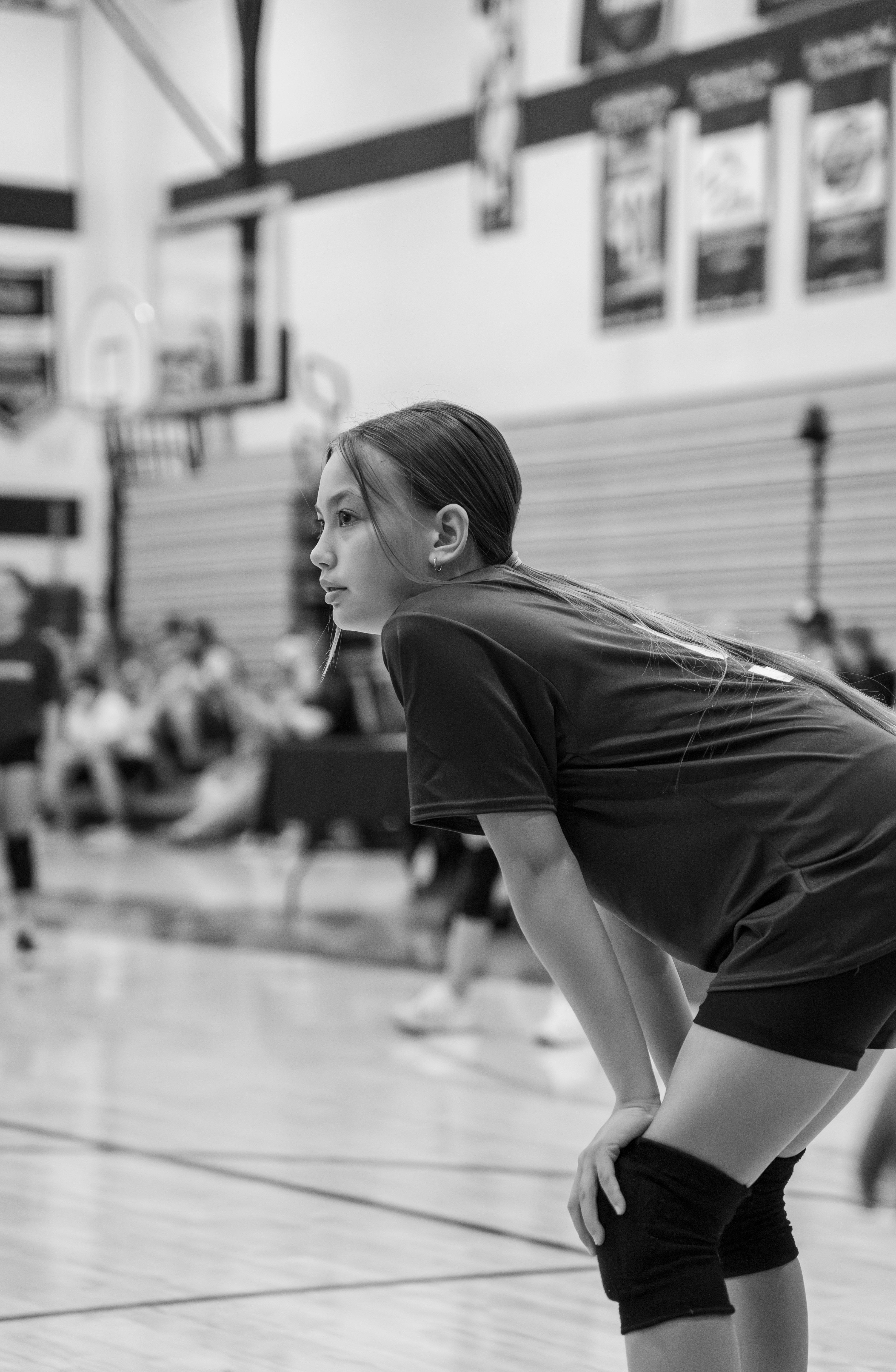 Athletes training